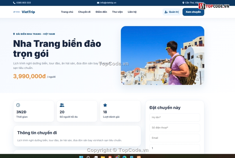Website du lịch,Website quản lý,Manager